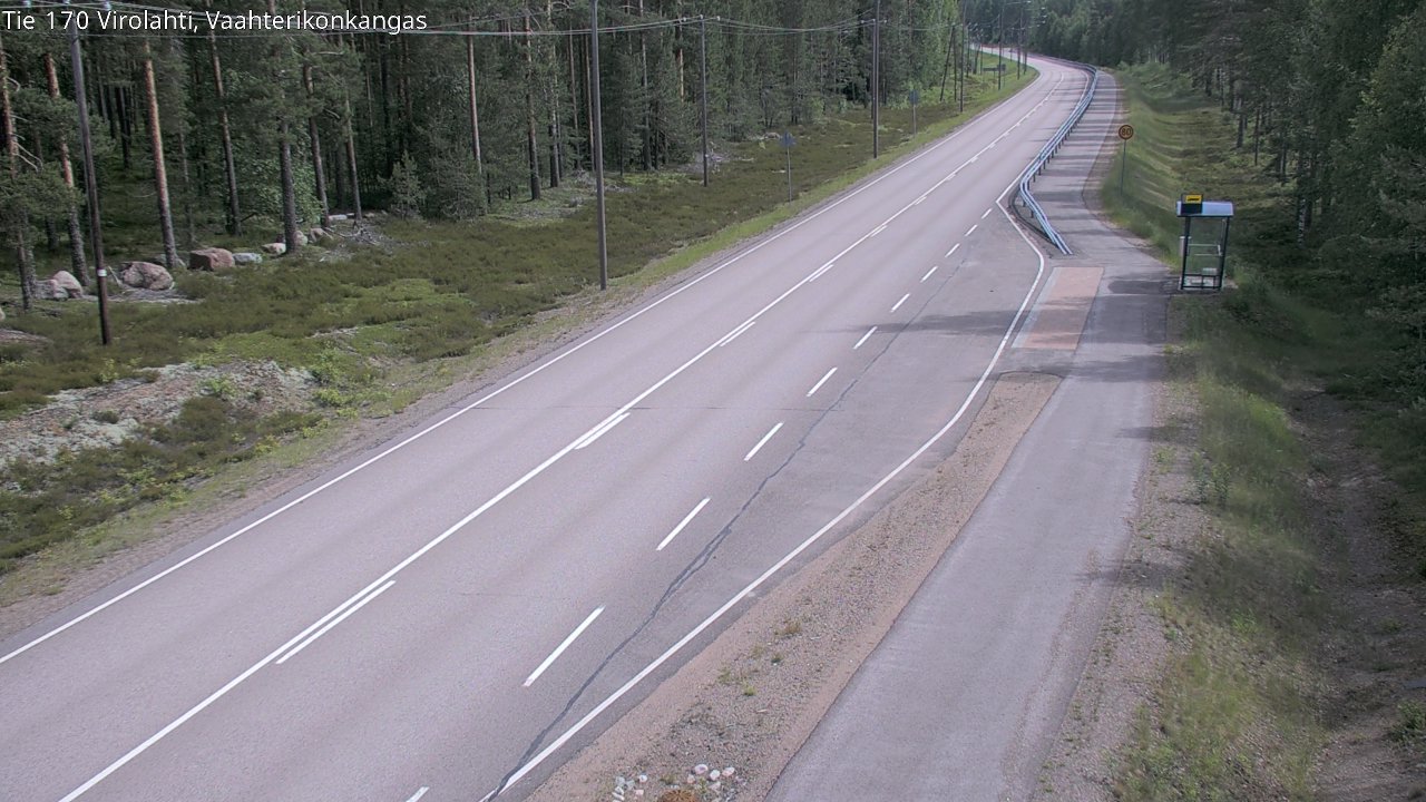 Kelikamerat Kuva Tie 170 Virolahti, Vaahterikonkangas, Virolahti, Kymenlaakso