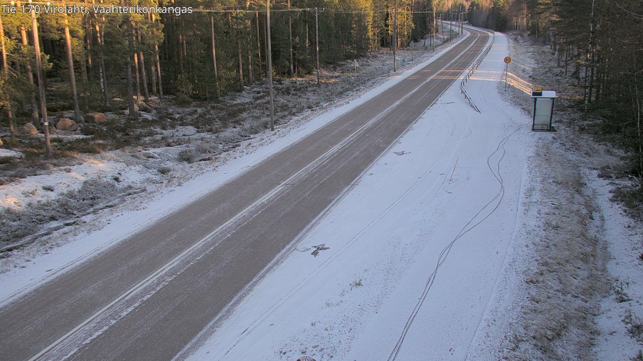Kelikamerat Kuva Tie 170 Virolahti, Vaahterikonkangas, Virolahti, Kymenlaakso