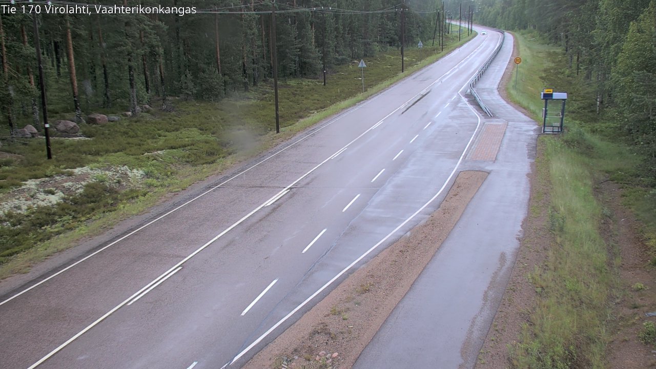Kelikamerat Kuva Tie 170 Virolahti, Vaahterikonkangas, Virolahti, Kymenlaakso