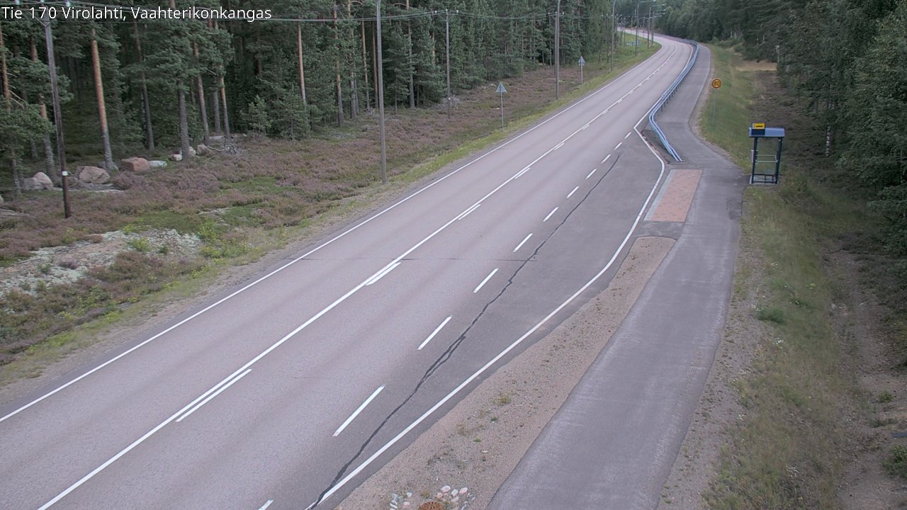 Kelikamerat Kuva Tie 170 Virolahti, Vaahterikonkangas, Virolahti, Kymenlaakso