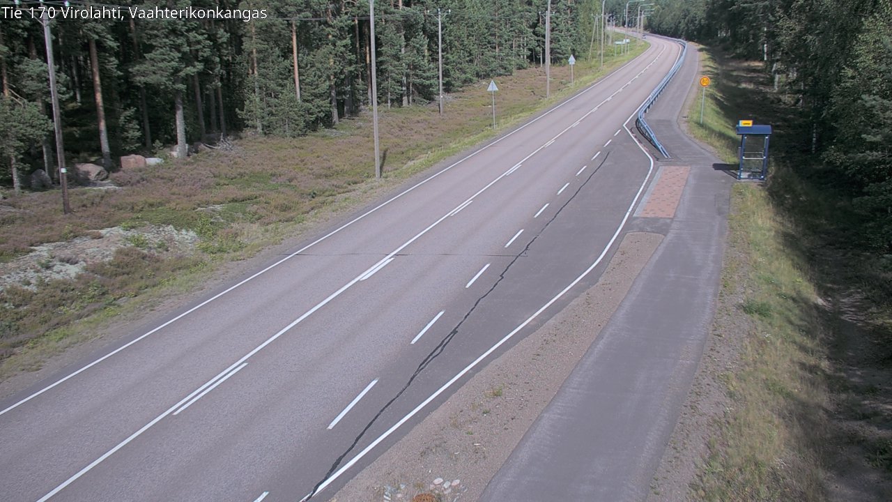 Kelikamerat Kuva Tie 170 Virolahti, Vaahterikonkangas, Virolahti, Kymenlaakso