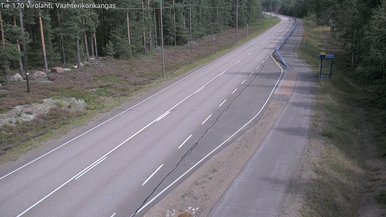 Kelikamerat Kuva Tie 170 Virolahti, Vaahterikonkangas, Virolahti, Kymenlaakso