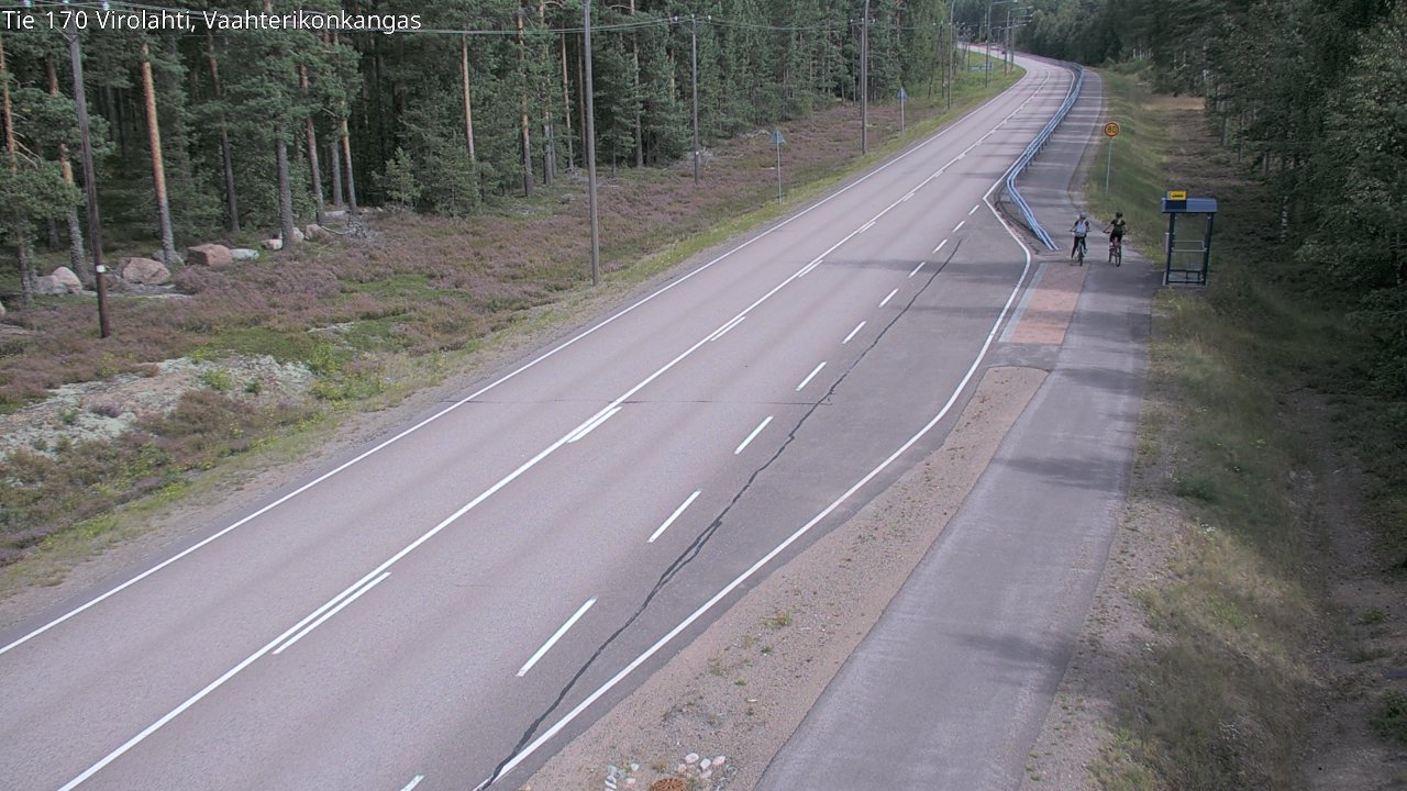 Kelikamerat Kuva Tie 170 Virolahti, Vaahterikonkangas, Virolahti, Kymenlaakso