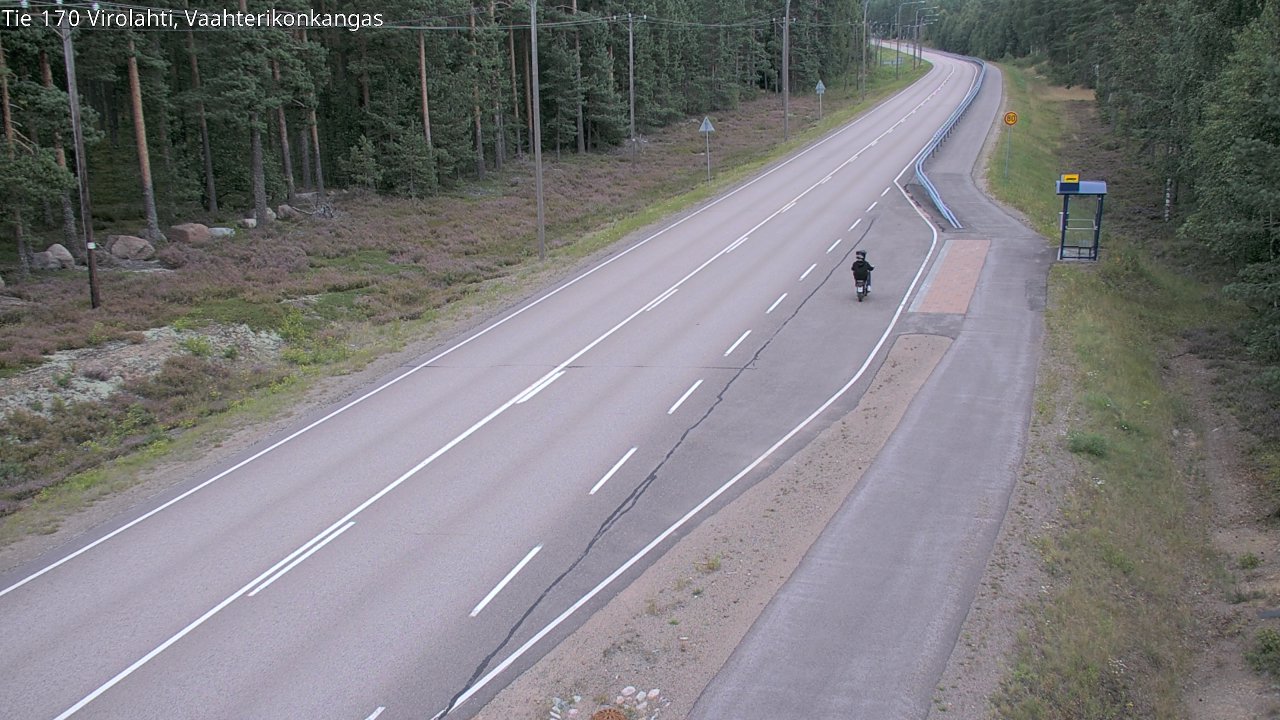 Kelikamerat Kuva Tie 170 Virolahti, Vaahterikonkangas, Virolahti, Kymenlaakso