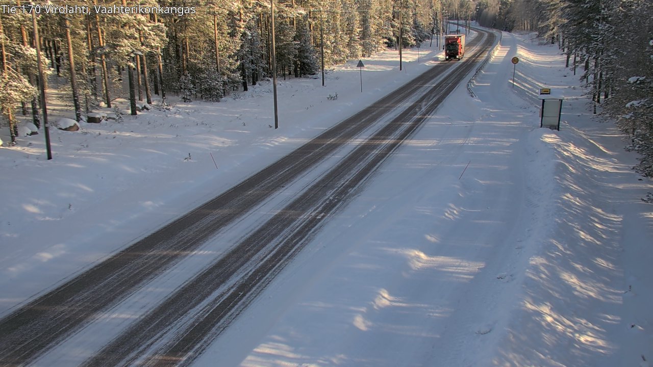Kelikamerat Kuva Tie 170 Virolahti, Vaahterikonkangas, Virolahti, Kymenlaakso