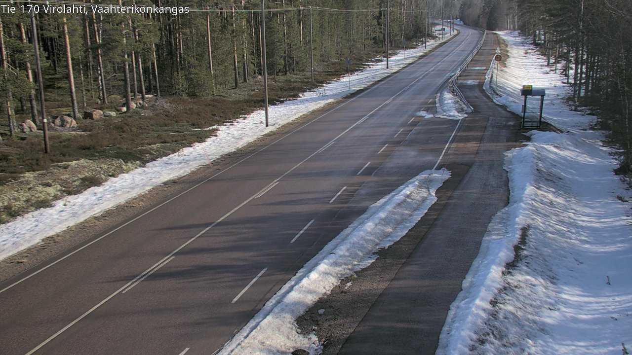 Kelikamerat Kuva Tie 170 Virolahti, Vaahterikonkangas, Virolahti, Kymenlaakso