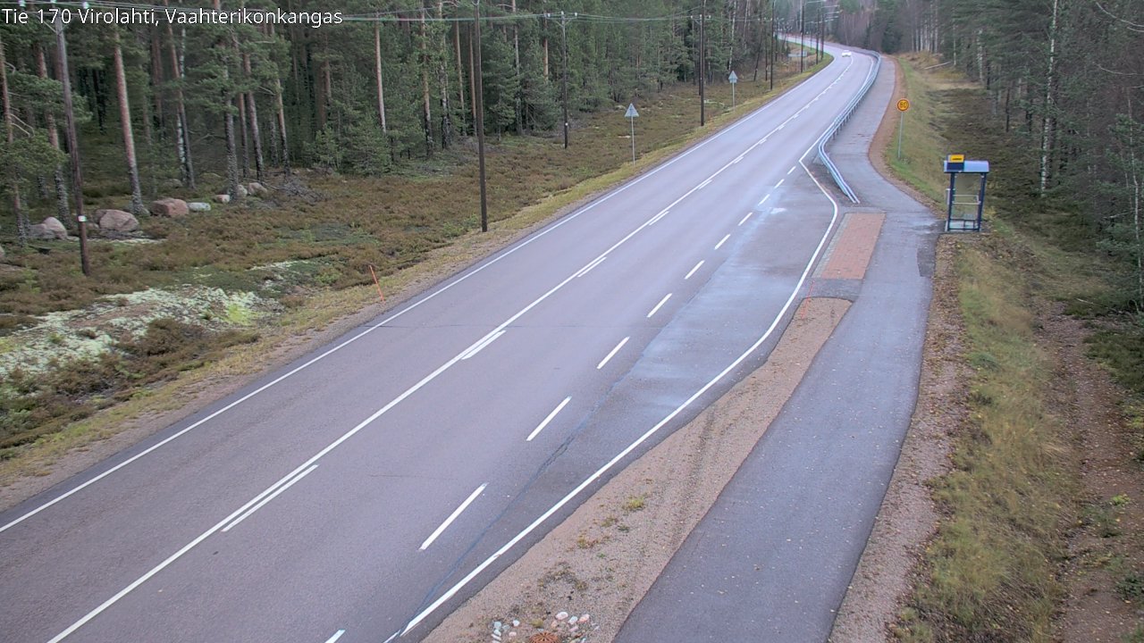 Kelikamerat Kuva Tie 170 Virolahti, Vaahterikonkangas, Virolahti, Kymenlaakso