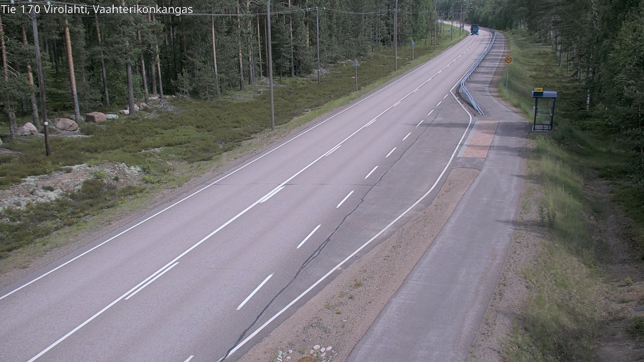 Kelikamerat Kuva Tie 170 Virolahti, Vaahterikonkangas, Virolahti, Kymenlaakso