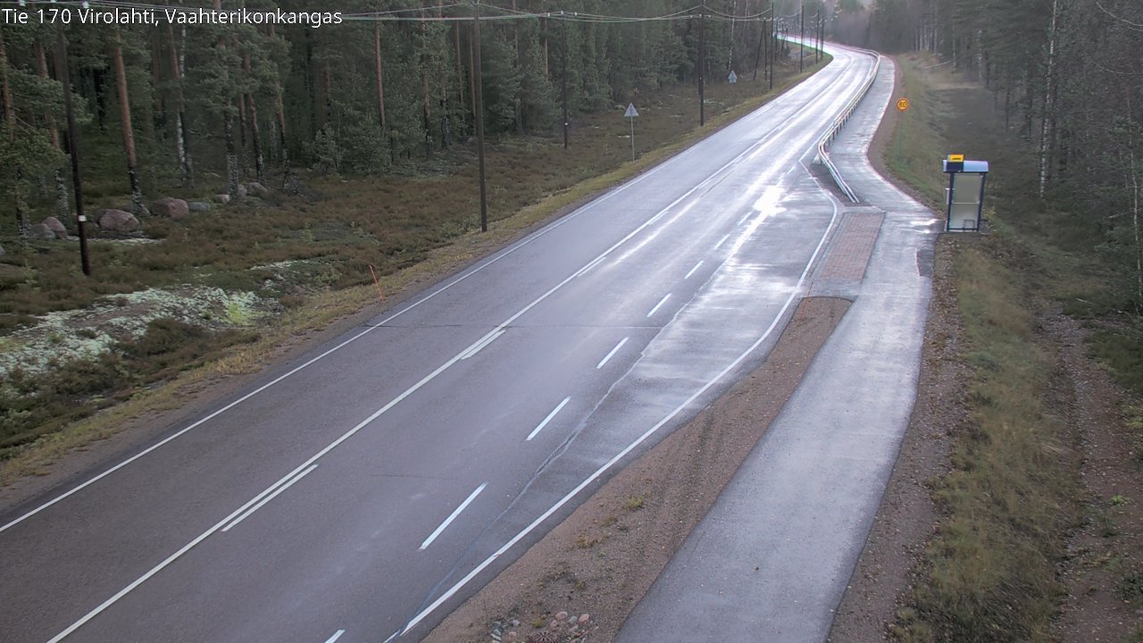 Kelikamerat Kuva Tie 170 Virolahti, Vaahterikonkangas, Virolahti, Kymenlaakso