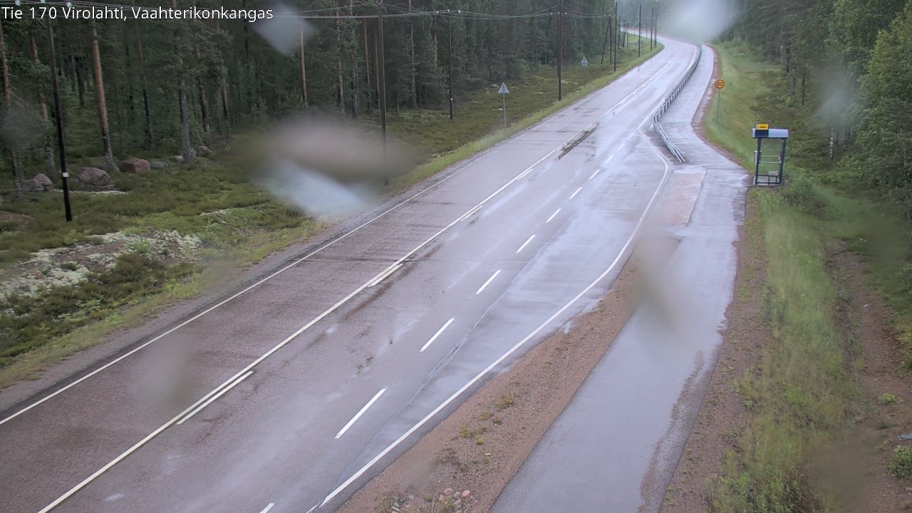 Kelikamerat Kuva Tie 170 Virolahti, Vaahterikonkangas, Virolahti, Kymenlaakso