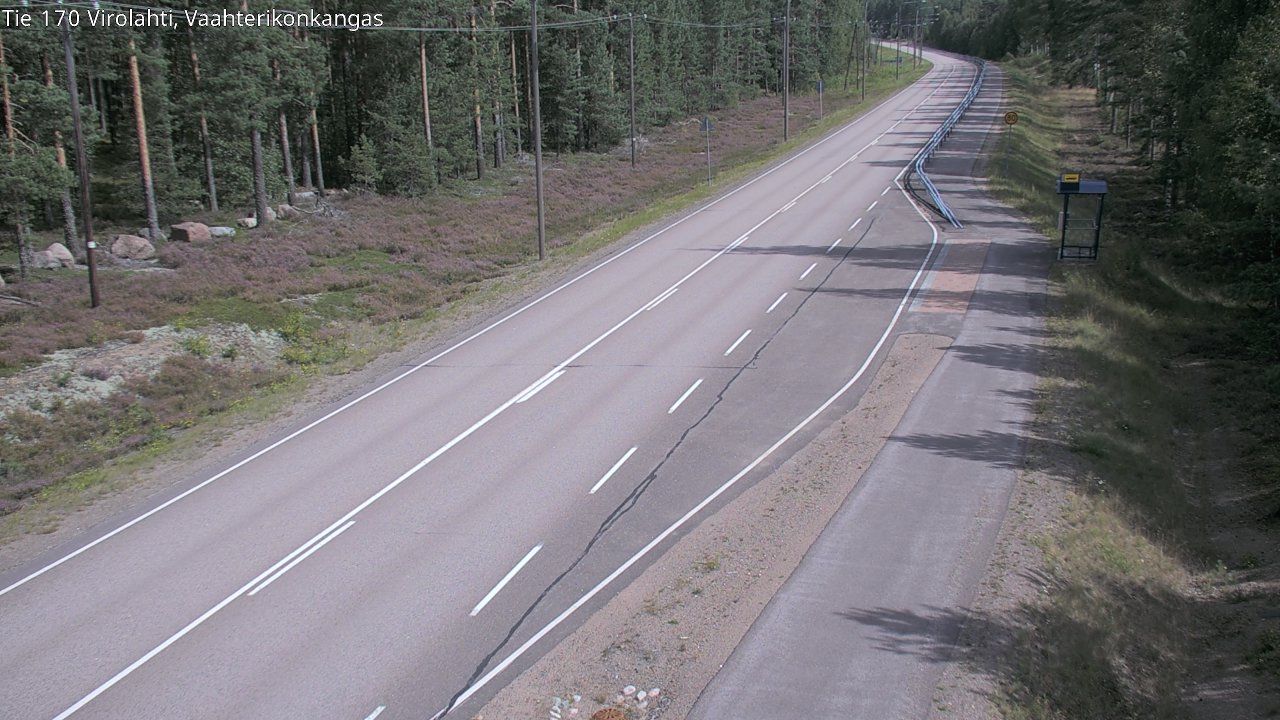 Kelikamerat Kuva Tie 170 Virolahti, Vaahterikonkangas, Virolahti, Kymenlaakso