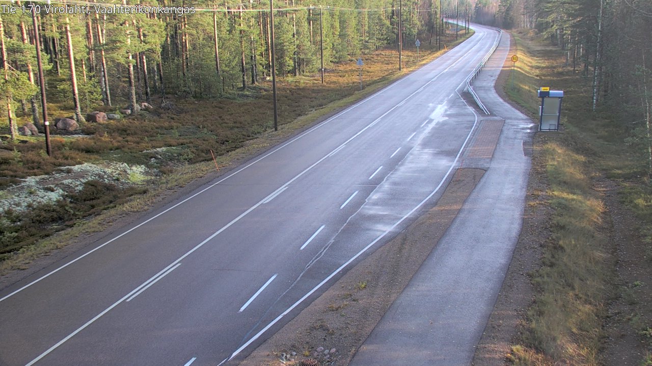 Kelikamerat Kuva Tie 170 Virolahti, Vaahterikonkangas, Virolahti, Kymenlaakso