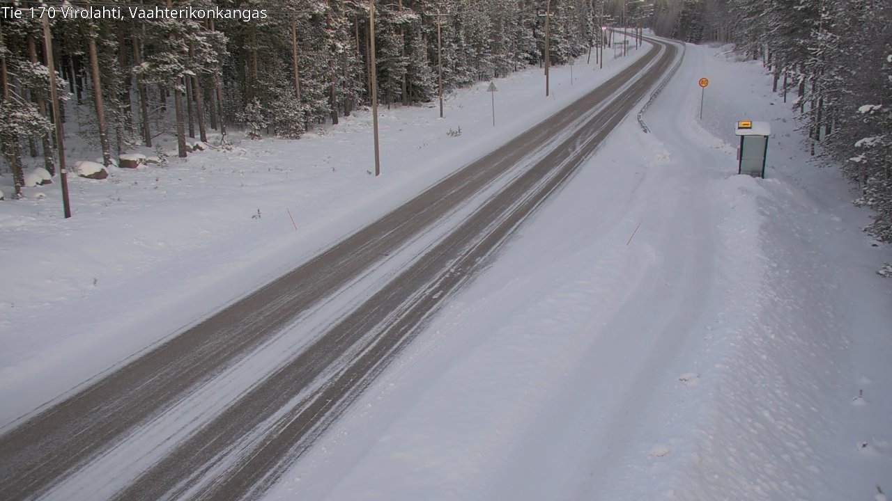 Kelikamerat Kuva Tie 170 Virolahti, Vaahterikonkangas, Virolahti, Kymenlaakso