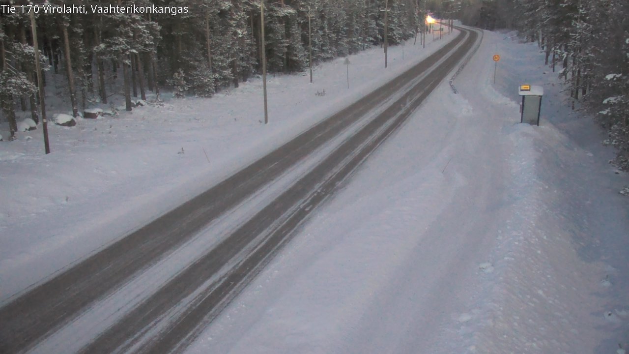 Kelikamerat Kuva Tie 170 Virolahti, Vaahterikonkangas, Virolahti, Kymenlaakso