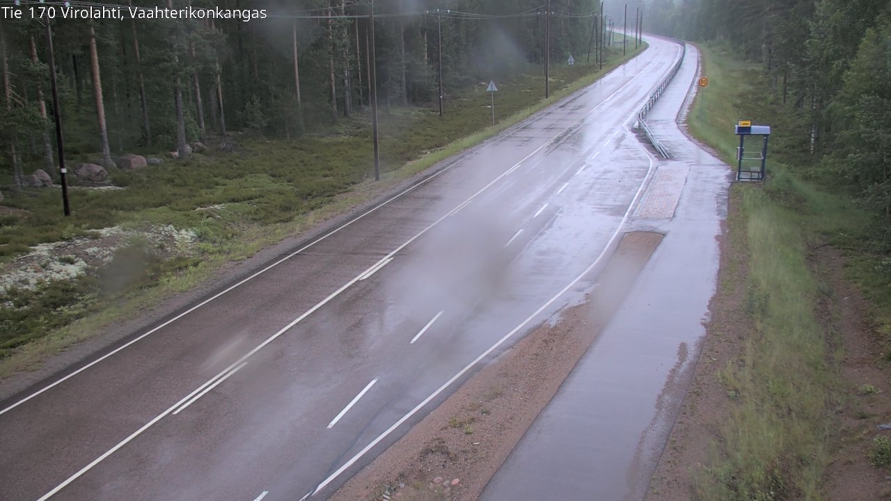 Kelikamerat Kuva Tie 170 Virolahti, Vaahterikonkangas, Virolahti, Kymenlaakso