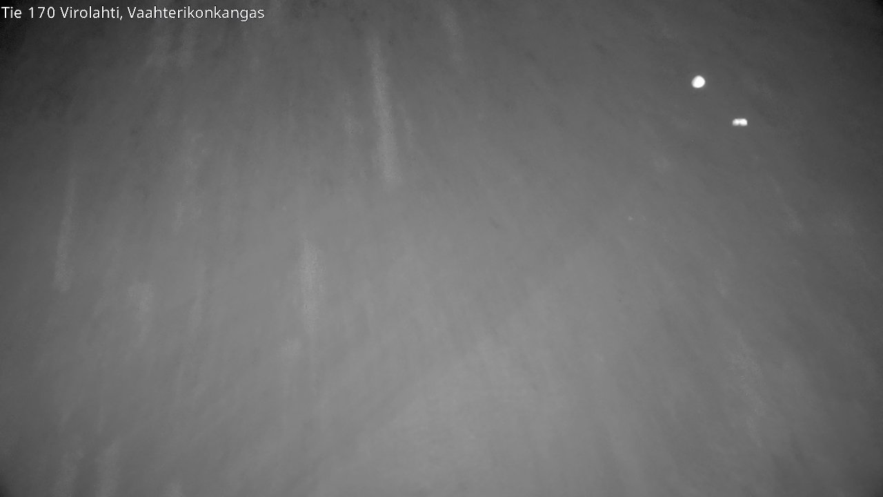 Weather Camera Image Väg 170 Vederlax, Vaahterikonkangas, Virolahti, Kymenlaakso