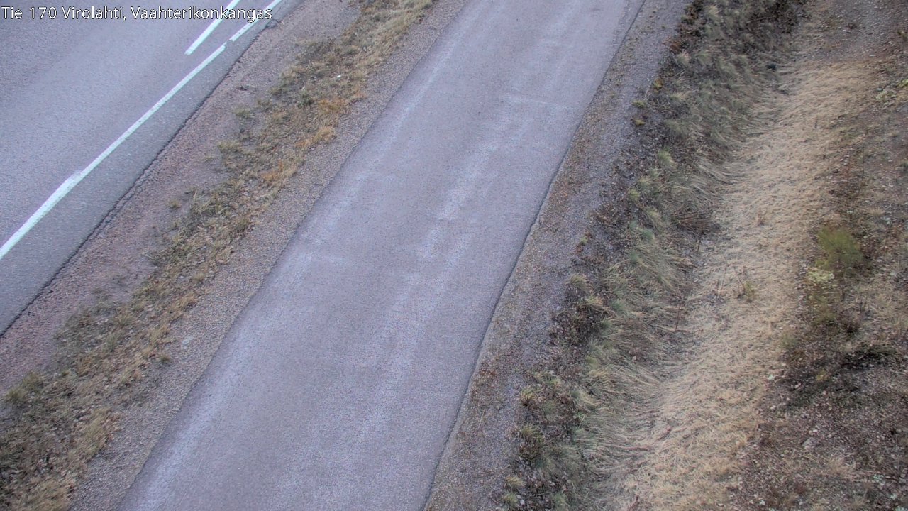 Weather Camera Image Road 170 Virolahti, Vaahterikonkangas, Virolahti, Kymenlaakso