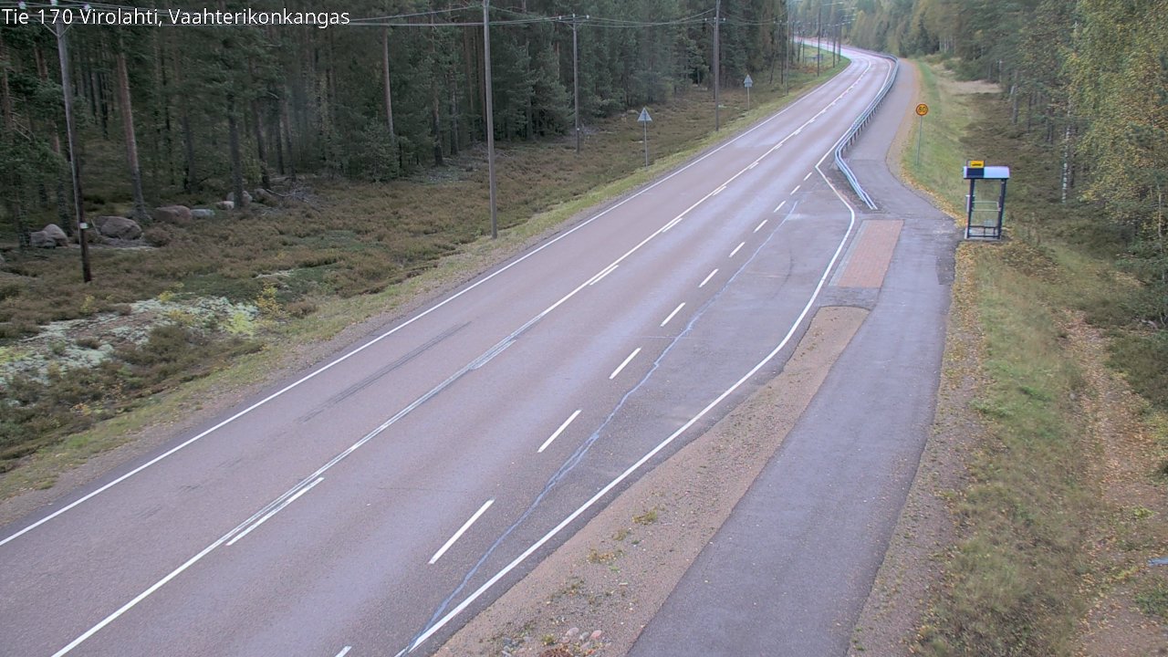 Kelikamerat Kuva Tie 170 Virolahti, Vaahterikonkangas, Virolahti, Kymenlaakso