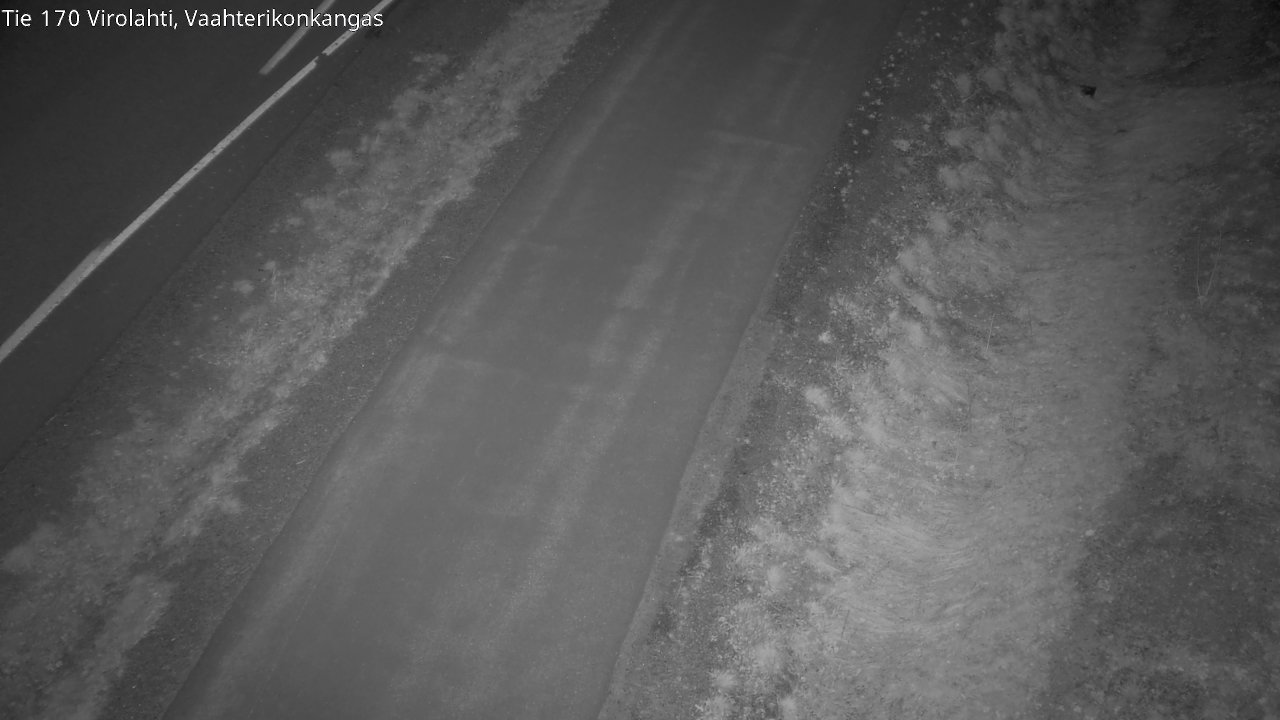 Weather Camera Image Väg 170 Vederlax, Vaahterikonkangas, Virolahti, Kymenlaakso