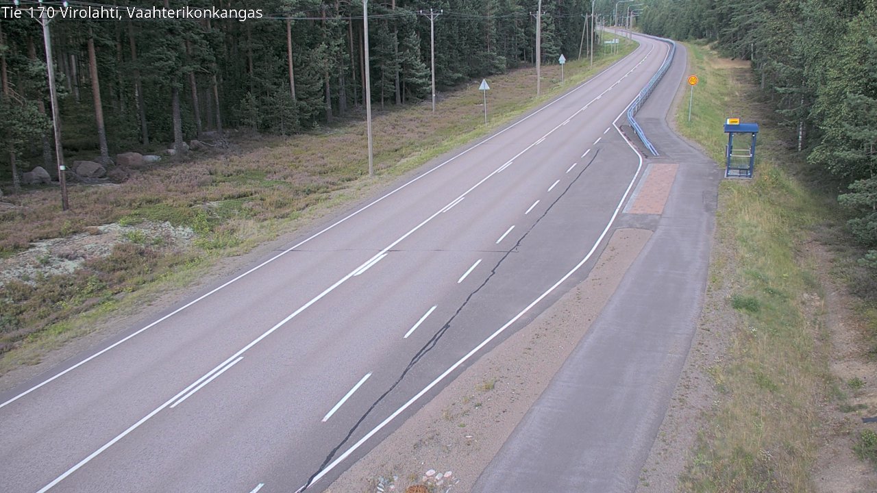 Kelikamerat Kuva Tie 170 Virolahti, Vaahterikonkangas, Virolahti, Kymenlaakso