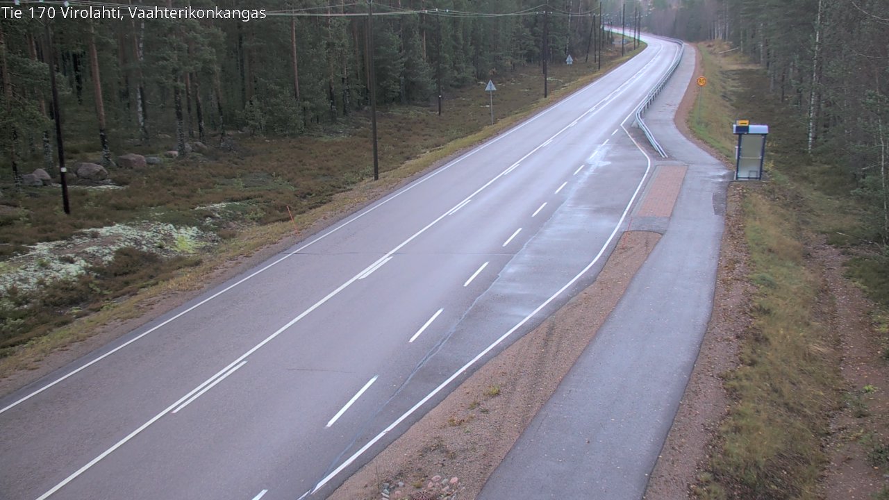 Kelikamerat Kuva Tie 170 Virolahti, Vaahterikonkangas, Virolahti, Kymenlaakso