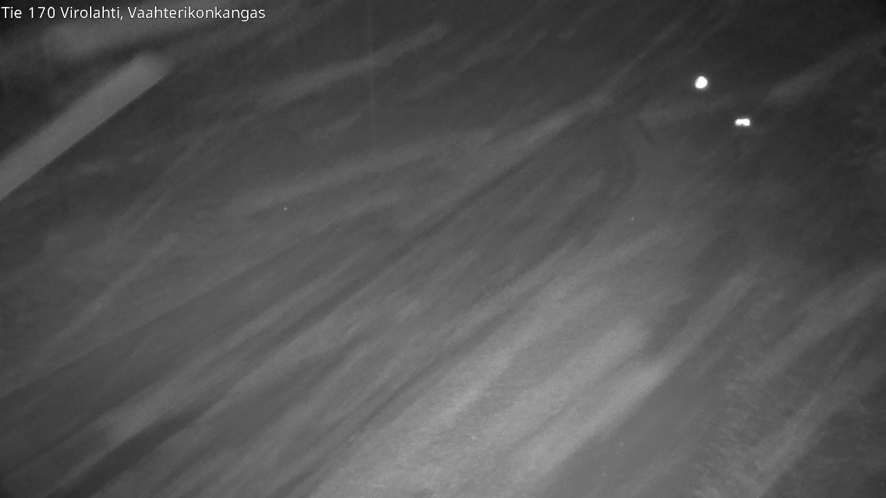 Weather Camera Image Väg 170 Vederlax, Vaahterikonkangas, Virolahti, Kymenlaakso