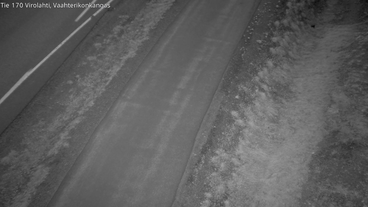 Weather Camera Image Väg 170 Vederlax, Vaahterikonkangas, Virolahti, Kymenlaakso