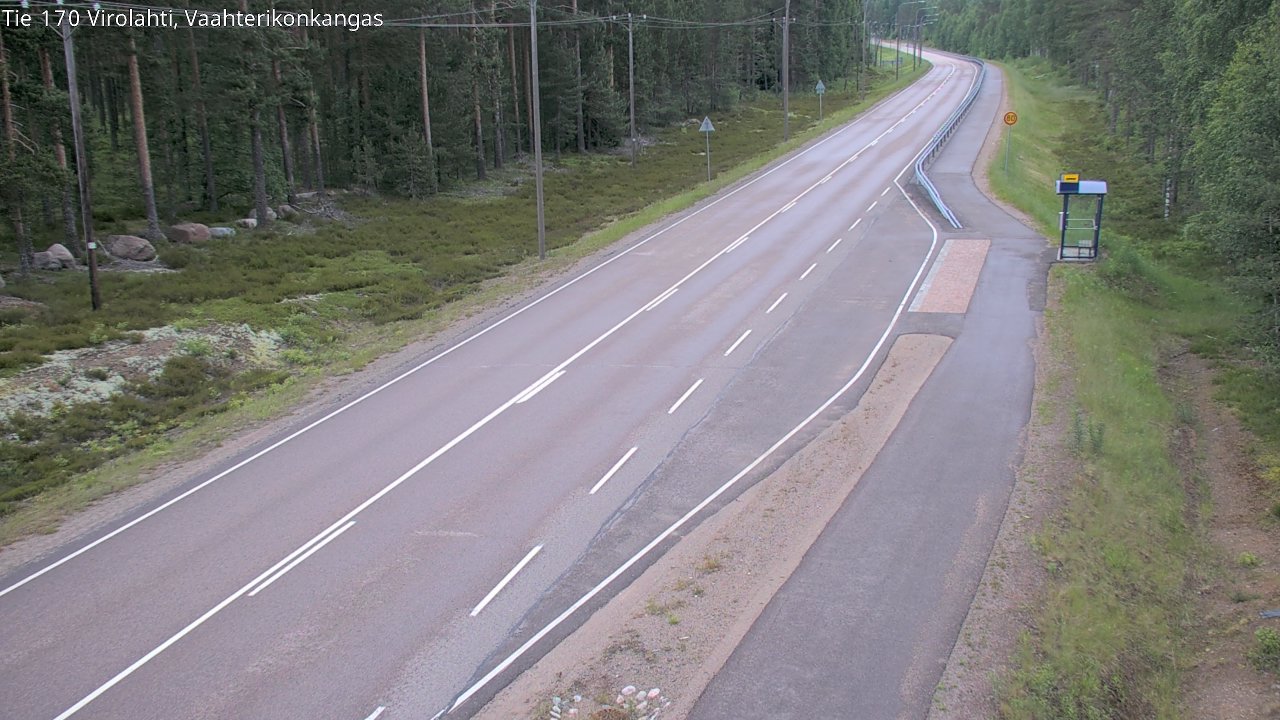 Kelikamerat Kuva Tie 170 Virolahti, Vaahterikonkangas, Virolahti, Kymenlaakso