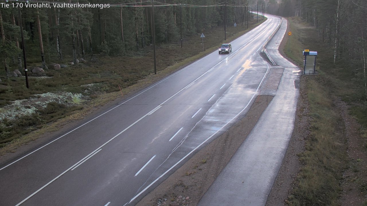 Kelikamerat Kuva Tie 170 Virolahti, Vaahterikonkangas, Virolahti, Kymenlaakso