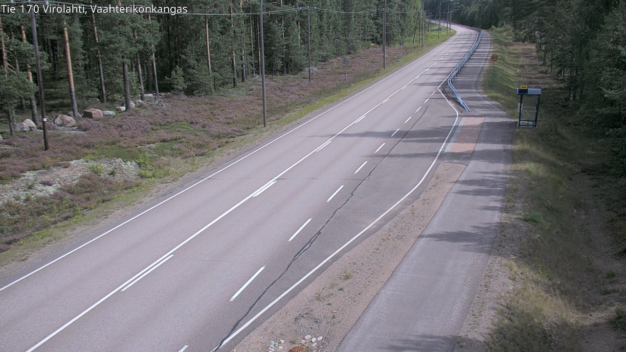 Kelikamerat Kuva Tie 170 Virolahti, Vaahterikonkangas, Virolahti, Kymenlaakso