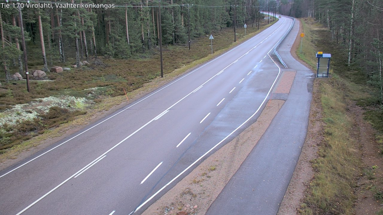 Kelikamerat Kuva Tie 170 Virolahti, Vaahterikonkangas, Virolahti, Kymenlaakso