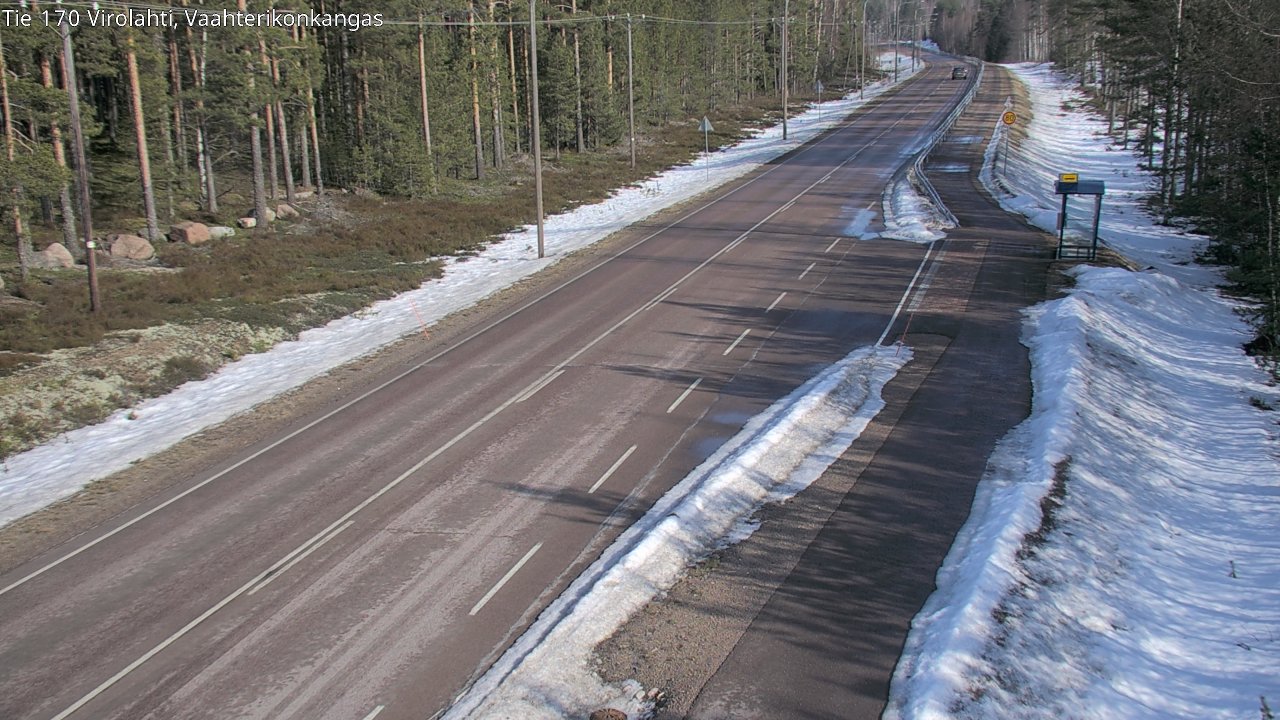 Kelikamerat Kuva Tie 170 Virolahti, Vaahterikonkangas, Virolahti, Kymenlaakso
