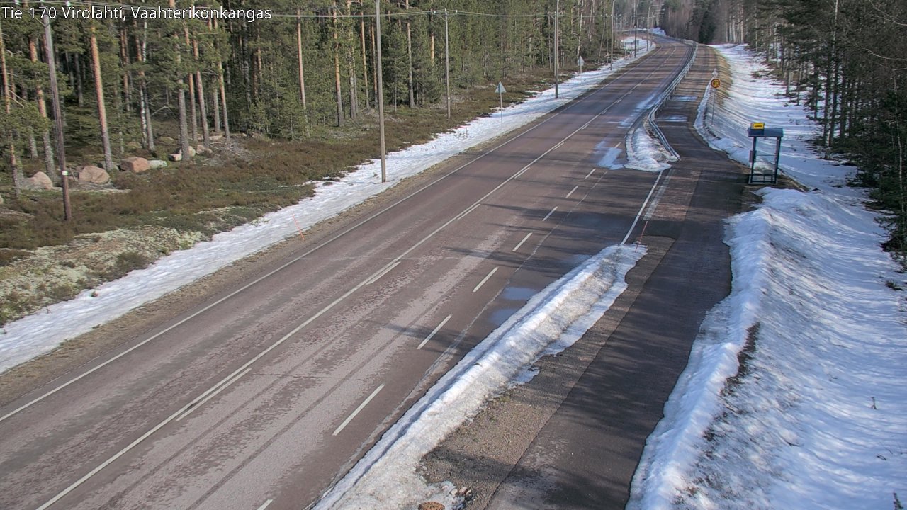 Kelikamerat Kuva Tie 170 Virolahti, Vaahterikonkangas, Virolahti, Kymenlaakso