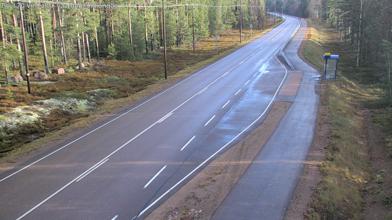 Kelikamerat Kuva Tie 170 Virolahti, Vaahterikonkangas, Virolahti, Kymenlaakso