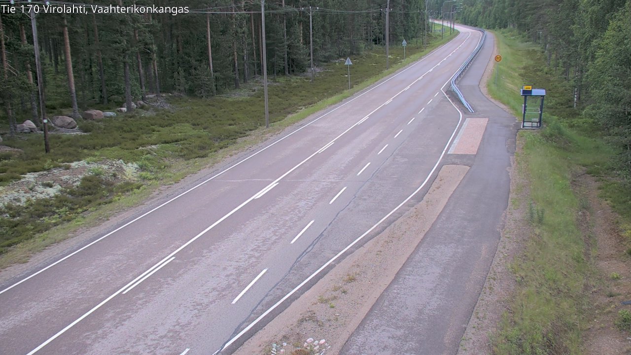 Kelikamerat Kuva Tie 170 Virolahti, Vaahterikonkangas, Virolahti, Kymenlaakso