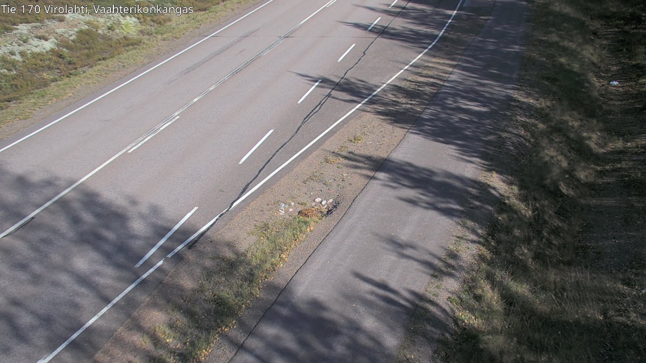 Weather Camera Image Väg 170 Vederlax, Vaahterikonkangas, Virolahti, Kymenlaakso