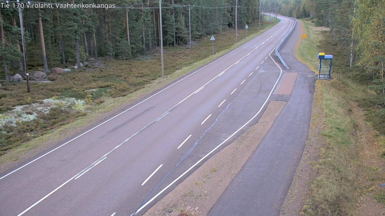 Kelikamerat Kuva Tie 170 Virolahti, Vaahterikonkangas, Virolahti, Kymenlaakso