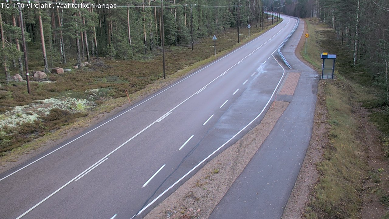 Kelikamerat Kuva Tie 170 Virolahti, Vaahterikonkangas, Virolahti, Kymenlaakso