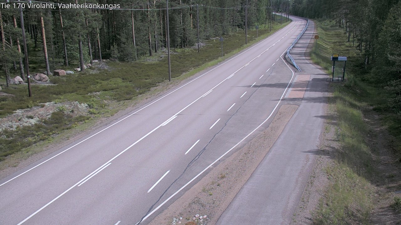 Kelikamerat Kuva Tie 170 Virolahti, Vaahterikonkangas, Virolahti, Kymenlaakso