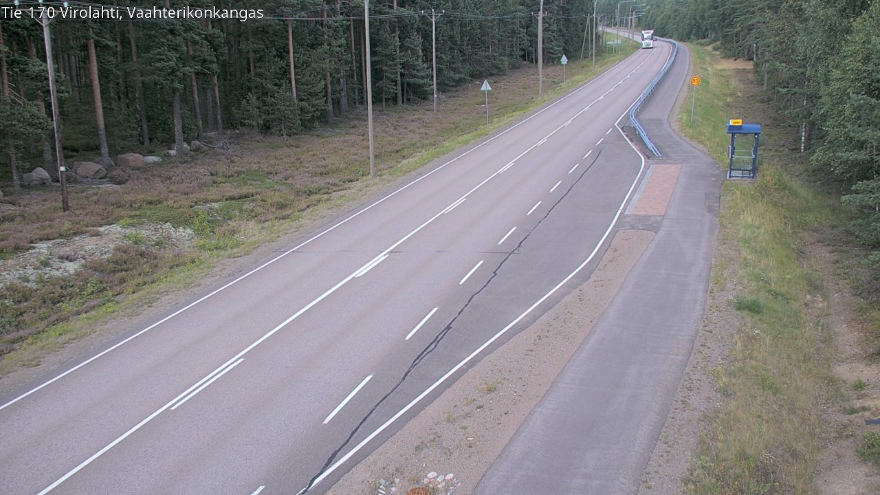 Kelikamerat Kuva Tie 170 Virolahti, Vaahterikonkangas, Virolahti, Kymenlaakso