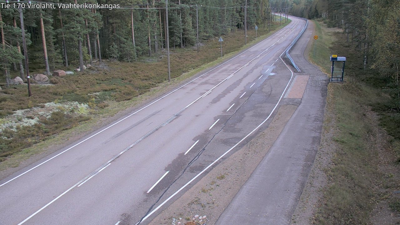 Kelikamerat Kuva Tie 170 Virolahti, Vaahterikonkangas, Virolahti, Kymenlaakso