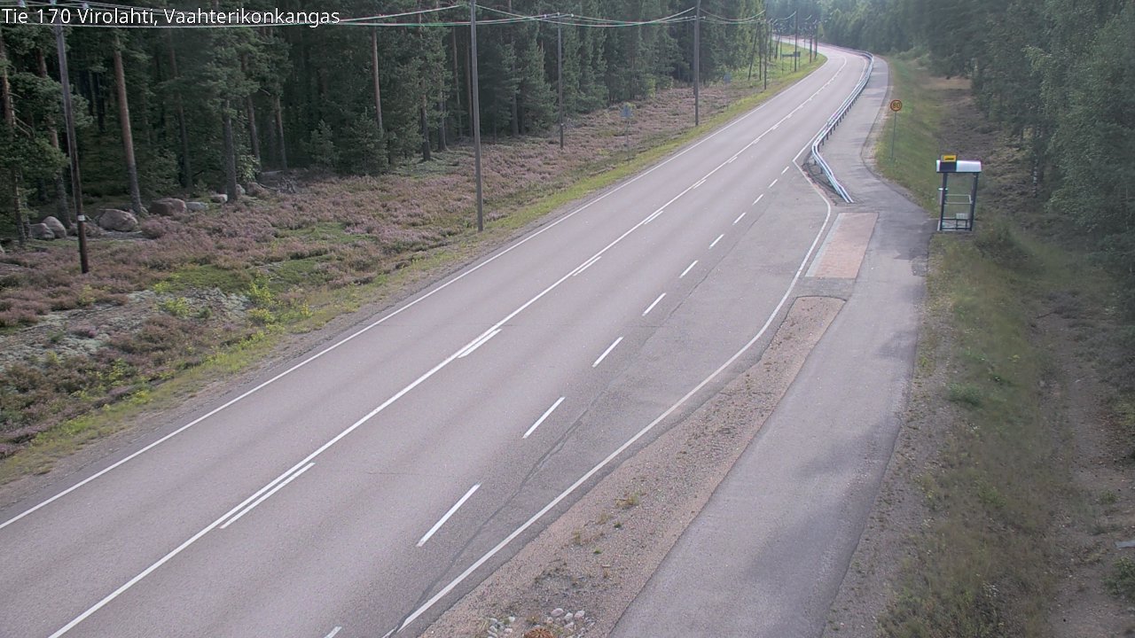 Kelikamerat Kuva Tie 170 Virolahti, Vaahterikonkangas, Virolahti, Kymenlaakso
