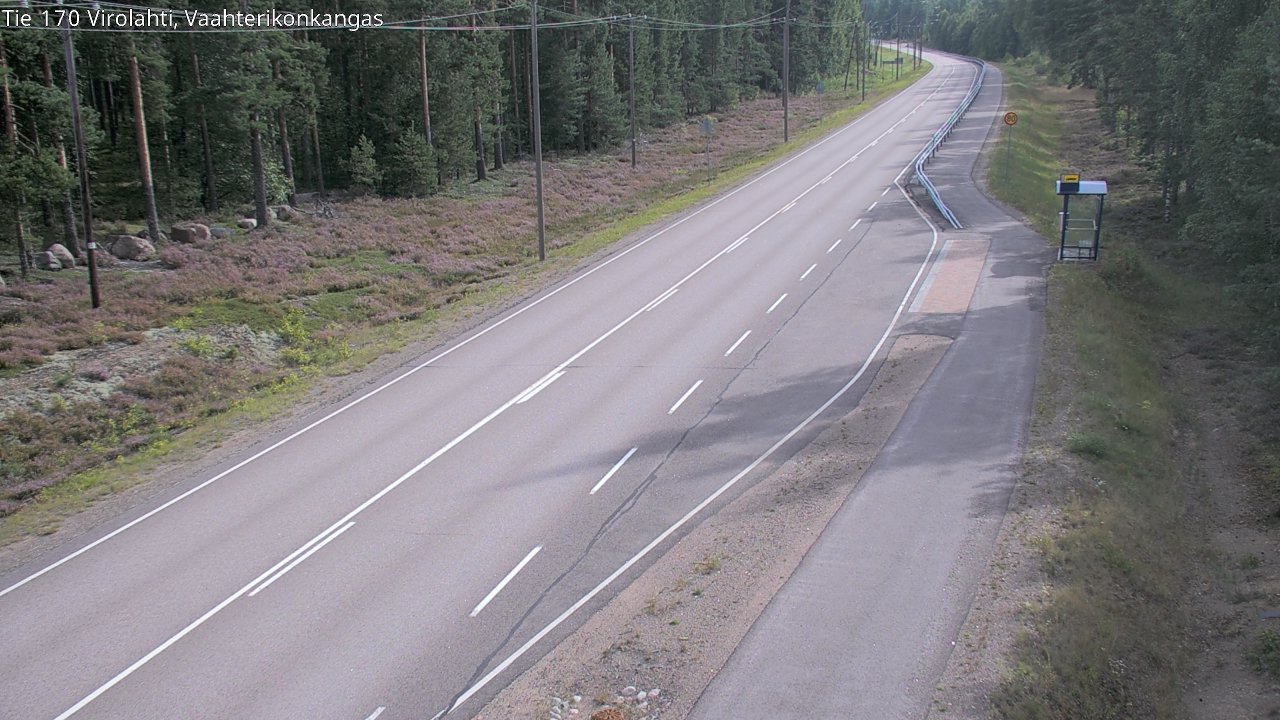 Kelikamerat Kuva Tie 170 Virolahti, Vaahterikonkangas, Virolahti, Kymenlaakso