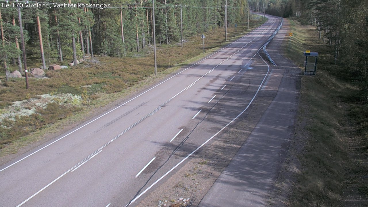 Kelikamerat Kuva Tie 170 Virolahti, Vaahterikonkangas, Virolahti, Kymenlaakso