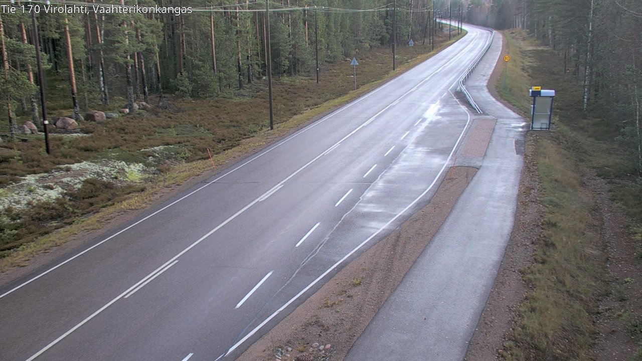 Kelikamerat Kuva Tie 170 Virolahti, Vaahterikonkangas, Virolahti, Kymenlaakso