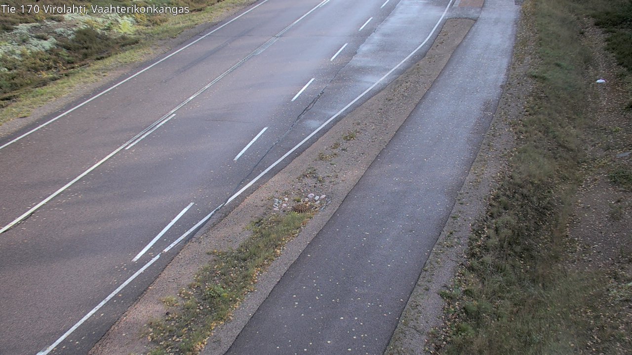 Weather Camera Image Väg 170 Vederlax, Vaahterikonkangas, Virolahti, Kymenlaakso