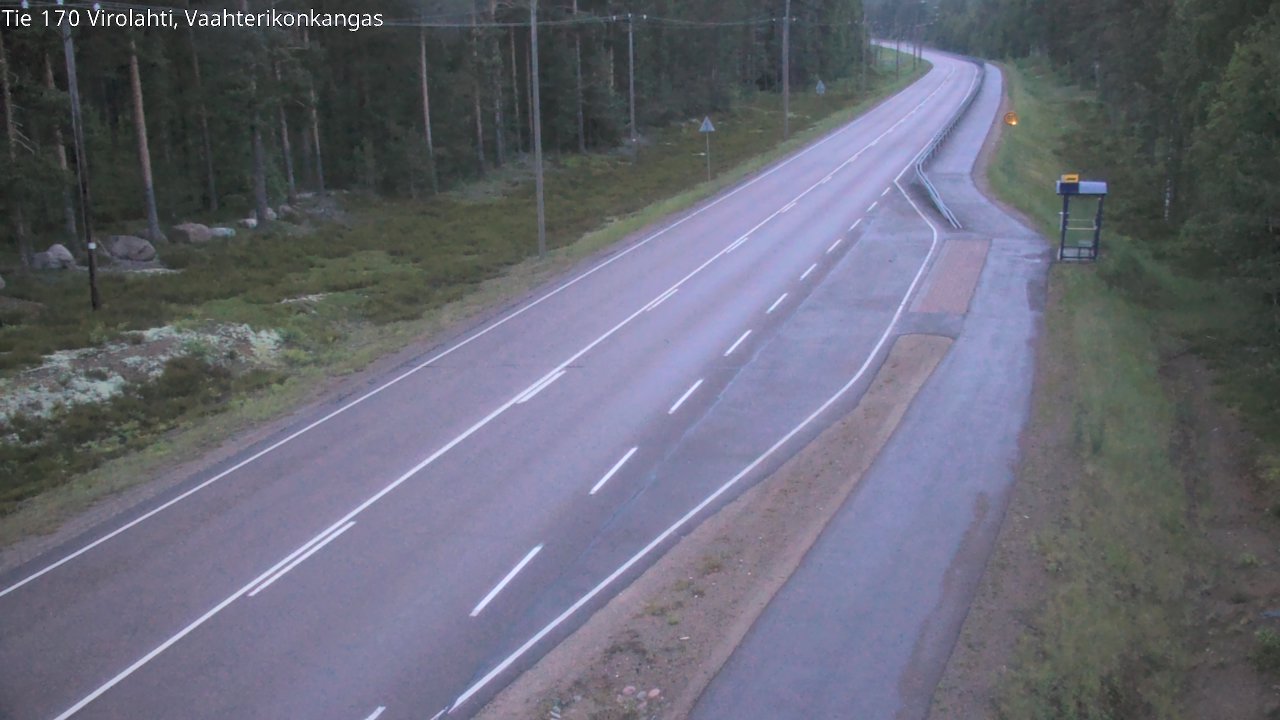 Kelikamerat Kuva Tie 170 Virolahti, Vaahterikonkangas, Virolahti, Kymenlaakso
