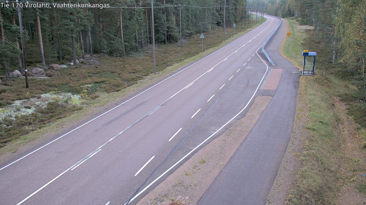 Kelikamerat Kuva Tie 170 Virolahti, Vaahterikonkangas, Virolahti, Kymenlaakso