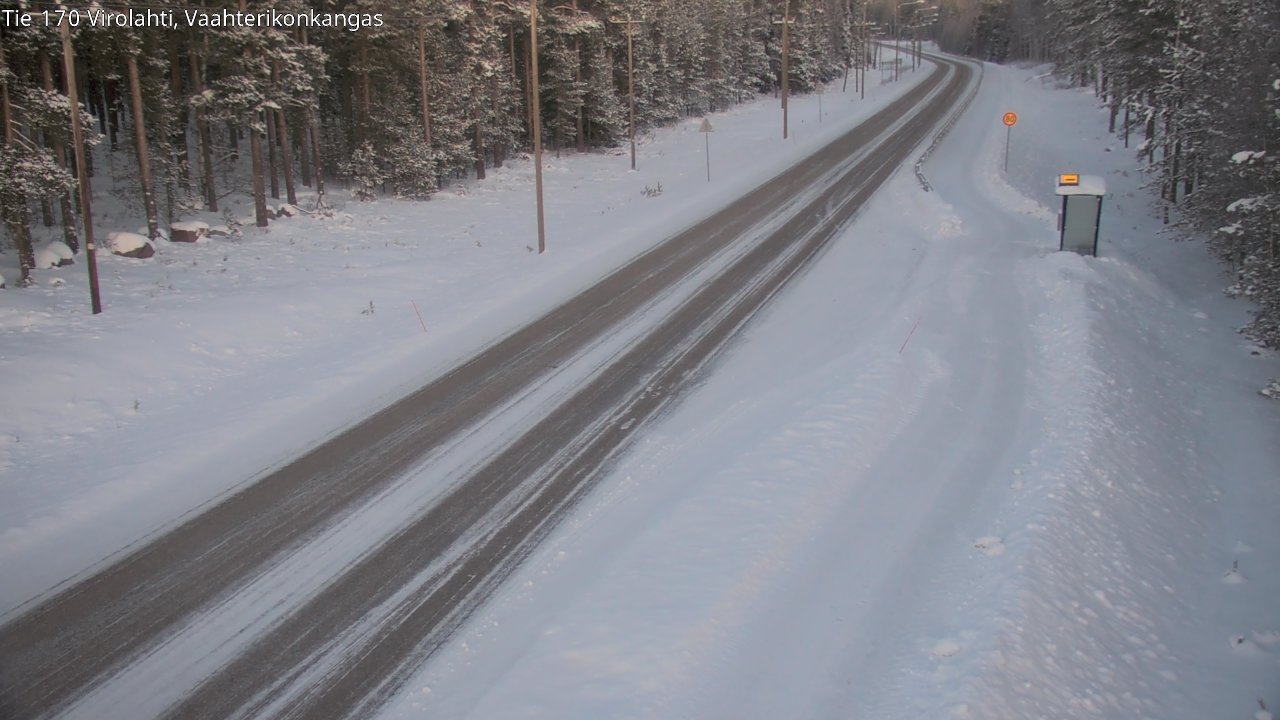 Kelikamerat Kuva Tie 170 Virolahti, Vaahterikonkangas, Virolahti, Kymenlaakso