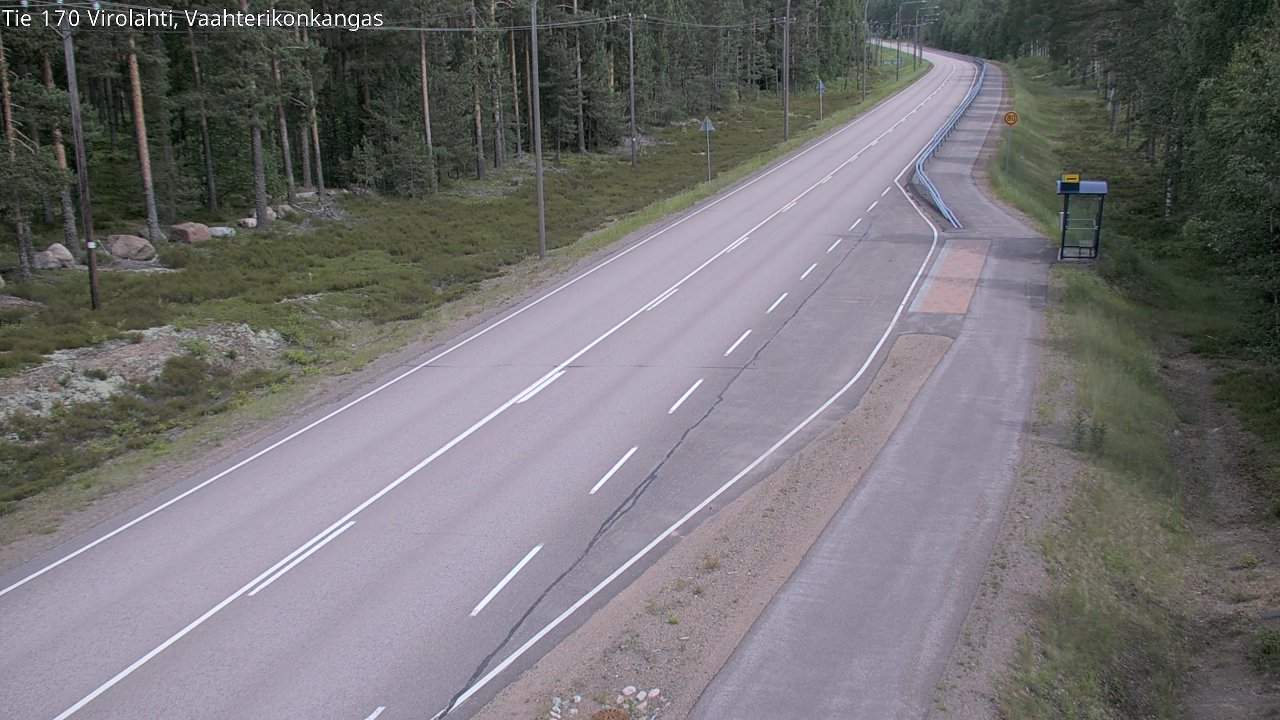 Kelikamerat Kuva Tie 170 Virolahti, Vaahterikonkangas, Virolahti, Kymenlaakso